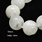 Natural Moonstone Beads Strands, Round, White, 10mm, hole: 1mm, 38pcs/strand, 15.74 inch