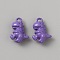 Aolly Pendants, Dinosaur, Dark Orchid, 16.5x11.5x6.5mm, Hole: 1.8mm
