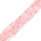 Natural Pink Opal Beads Strands, Round, Grade AAA, 2mm, Hole: 0.5mm, about 203pcs/strand, 15.67''(39.8cm)