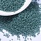 MIYUKI Delica Beads, Cylinder, Japanese Seed Beads, 11/0, (DB2131) Duracoat Dyed Opaque Eucalyptus, 1.3x1.6mm, Hole: 0.8mm, about 20000pcs/bag, 100g/bag