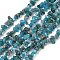 Natural Apatite Beads Strands, Chip, 1.5~4.5x3~13x2.5~8mm, Hole: 0.6mm, 31.50''(80cm)