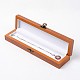 Cajas de collar de joyería de madera rectángulo OBOX-F002-10-3