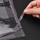 セロハンのOPP袋  長方形  透明  20x16cm  一方的な厚さ：0.035mm  インナー対策：16.5x16のCM OPC-R012-15-3