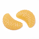 樹脂デコデンカボション  オレンジ  模造食品  オレンジ  17x27x8mm CRES-N016-28-1