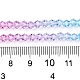Градиентные цветные стеклянные бусины X1-DGLA-A039-T6mm-A06-5