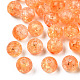 Transparent Crackle Acrylic Beads CACR-N002-08A-2