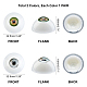PandaHall Elite 2 Colors Craft Eyes DIY-PH0002-10-2