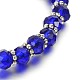 Verre d'ange perles bracelets acryliques BJEW-JB01795-01-3