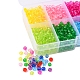 1680Pcs 10 Colors Transparent Acrylic Beads TACR-YW0001-59-3