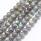 Chapelets de perles en labradorite naturelle  G-P336-19-7mm-1