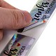 Hot Stamping Self-Adhesive Paper Gift Tag Youstickers DIY-A023-02F-5