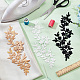 Nbeads 6Pcs 3 Colors Plum Blosssom Cotton Computerized Embroidery Sew on Patches PATC-NB0001-08B-4