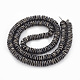 Electroplate Non-magnetic Synthetic Hematite Beads Strands G-N0321-07-3