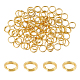 Benecreat 2 buste anelli divisi in ottone FIND-BC0005-12B-1