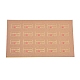 バレンタインデーのシールシール  ラベル貼付絵ステッカー  ギフト包装用  愛を込めて手作りという言葉の長方形  ペルー  20x30mm DIY-I018-06C-1