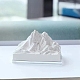 Gesso alpes nieve montaña estatua adornos AUTO-PW0002-02-1