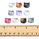50Pcs 10 Colors Glass Beads GLAA-FS0001-26-6