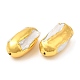 Perlas ovaladas de perlas keshi naturales de estilo barroco KK-M251-09G-3