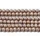 Hebras de perlas de imitación de circonita cúbica ZIRC-P109-03B-07-1