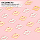 DICOSMETIC 20pcs 2 Colors 201 Stainless Steel Charms STAS-DC0009-26-4