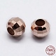 925 Sterling Silver Beads Spacer STER-K167-017B-RG-1