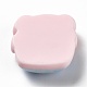 豚をテーマにした不透明樹脂デコデンカボション  ジュエリー作成用のかわいい豚の食べ物デコデンカボション  カップケーキ  パールピンク  20.5x22x8mm RESI-I057-A02-2