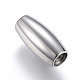 304 Stainless Steel Magnetic Clasps with Glue-in Ends STAS-D159-42-1