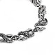 Braccialetto a catena a maglie di drago in lega per uomo donna BJEW-N015-011-2