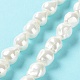 Electroplated Shell Pearl Beads Strands BSHE-G035-01B-05-2