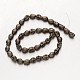 Electroplate Non-magnetic Synthetic Hematite Bead Strands X-G-F300-60-F06-2