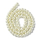 Eco-Friendly Dyed Glass Pearl Round Beads Strands HY-A008-6mm-RB011-2