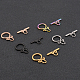 Unicraftale Vacuum Plating 304 Stainless Steel Toggle Clasps STAS-UN0009-84-5