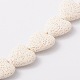 Fili di perle di roccia lavica sintetica G-N0114-11-1