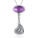 925 Sterling Silver Pendant Necklaces NJEW-BB18238-1