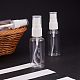 BENECREAT 30ml Transparent PET Plastic Refillable Spray Bottle MRMJ-BC0001-50-6