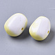 Perle acriliche opache bicolore SACR-S300-35-3