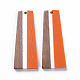 Colgantes de resina y madera de nogal X-RESI-S389-073A-A07-2