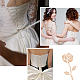 Ahandmaker 9.5-дюймовые женские свадебные платья со скромной панелью FIND-WH0037-26A-6