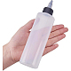 Benecreat 8 paquete de botellas dispensadoras de plástico de 7.8 onzas con tapa giratoria negra DIY-BC0009-10-4