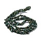 Natural African Turquoise(Jasper) Chip Beads Strands G-E271-59-5