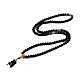 3-Loop-Wrap-Stil buddhistischen Schmuck BJEW-S140-15A-2