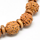 Rudraksha Mala Bead Bracelets BJEW-S125-05-2