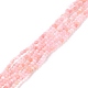 Натуральный розовый опал бусы пряди G-K315-C01-A-1