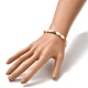 Natural Pearl Beaded Bracelets for Mom Women Girl BJEW-TA00010-3