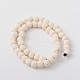 Natural Lava Round Beads Strands G588-8mm-12-2
