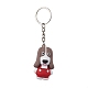 Cartoon-Hund-Schlüsselanhänger aus PVC-Kunststoff KEYC-JKC00678-4