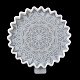 Мандала цветок коврик для чашки силиконовые Молды SIMO-H144-01A-4