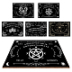 Set di tavole da divinazione per rabdomanzia a pendolo DJEW-WH0324-041-4