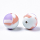 Tri-color Food Grade Eco-Friendly Silicone Beads SIL-T056-02b-04-2