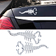 Alloy Car Stickers AJEW-WH0118-86-5